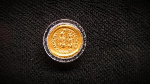 Златна монета от Марцианопол